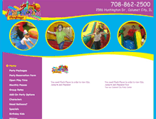 Tablet Screenshot of jumpnjamplayland.com